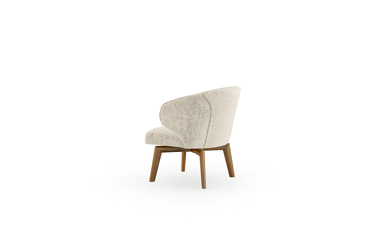 MANTA LOUNGE wooden base