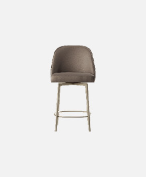 MANTA STOOL 4 metal legs