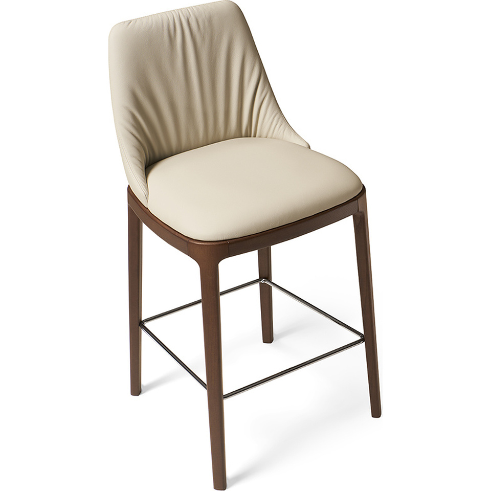MAX DELUXE STOOL wooden base