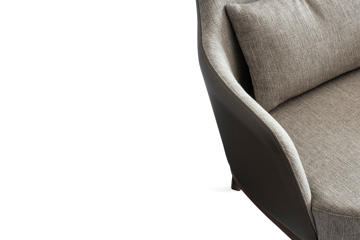 MAX LOUNGE wooden base