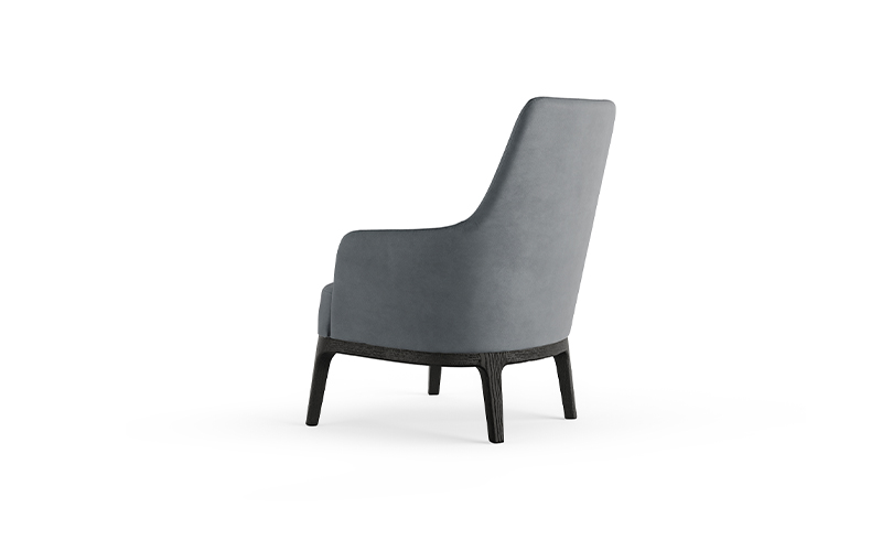 MAX LOUNGE wooden base