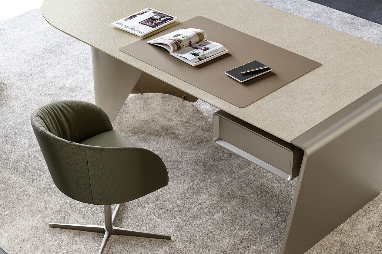 ONDA DESK ceramic top