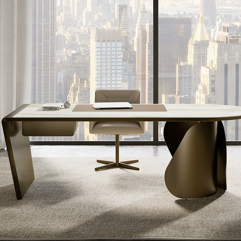 ONDA DESK ceramic top