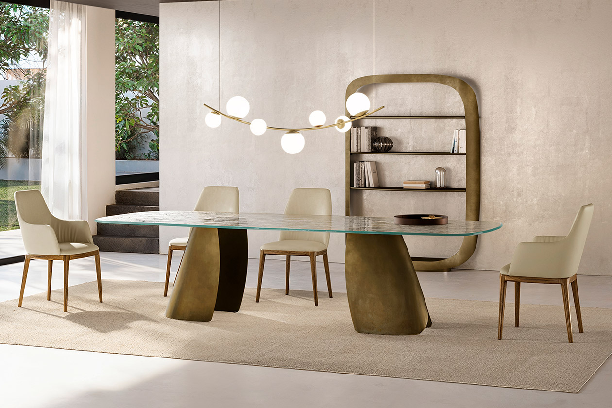 PERLA glass top