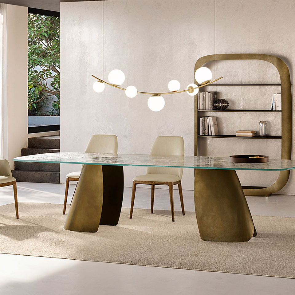 PERLA glass top