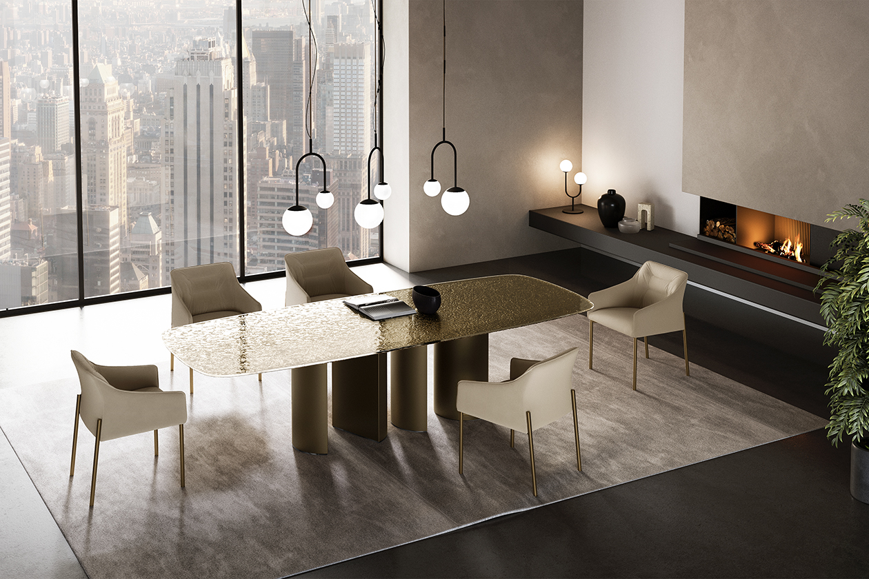 PLAI glass top