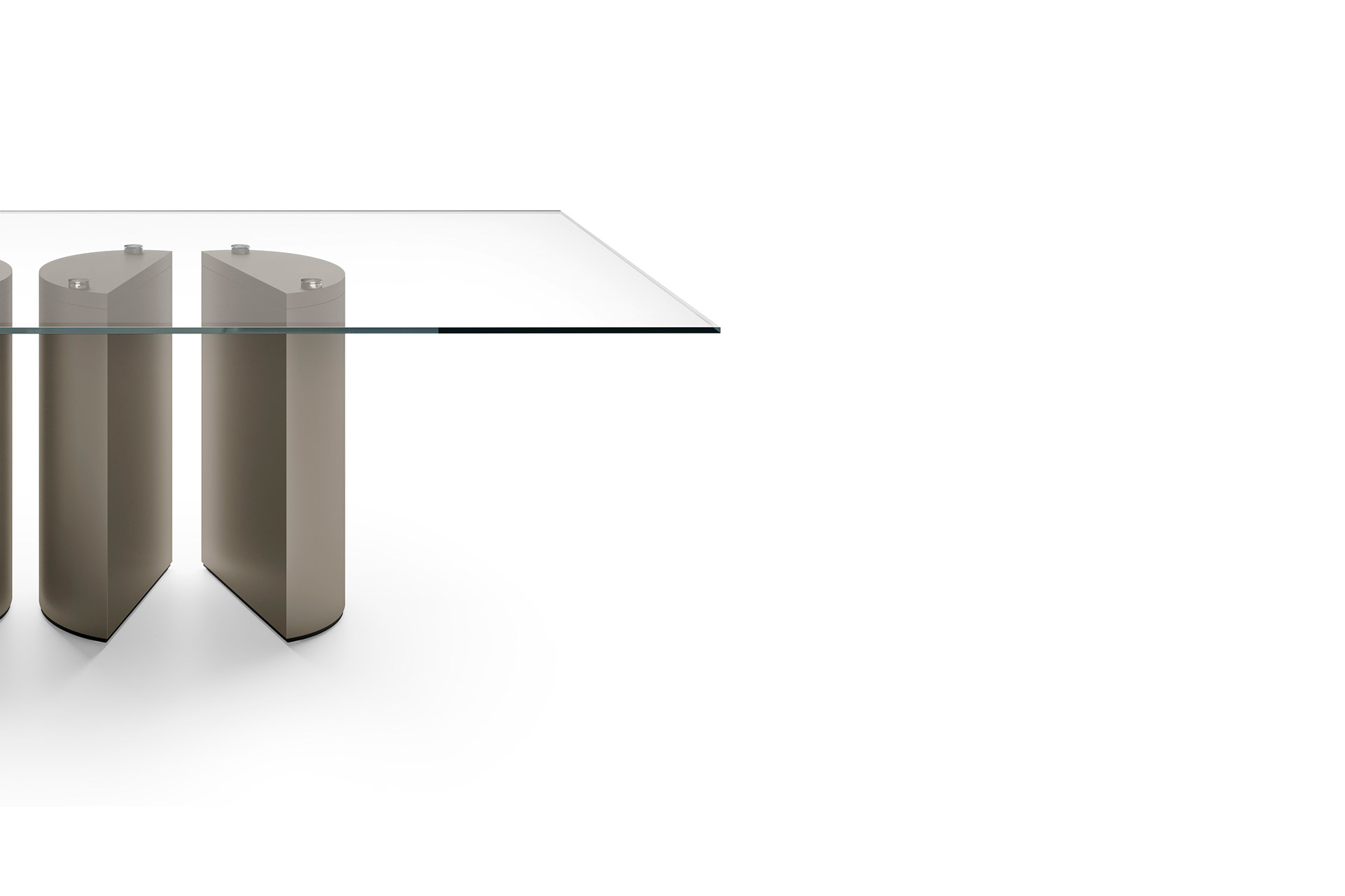 PLAI glass top