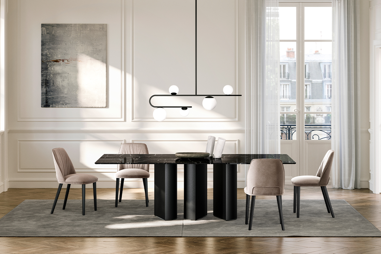 PLAI marble top