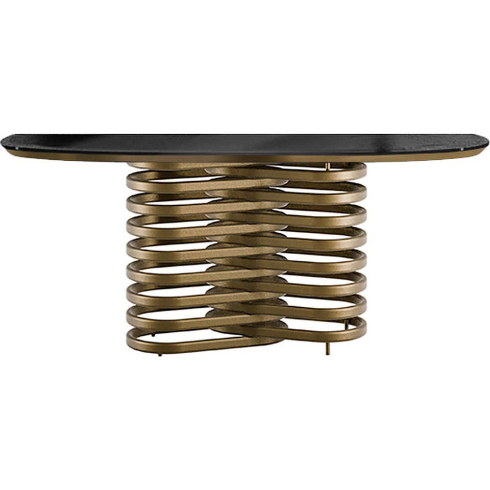 ROTOLO CONSOLE glass top