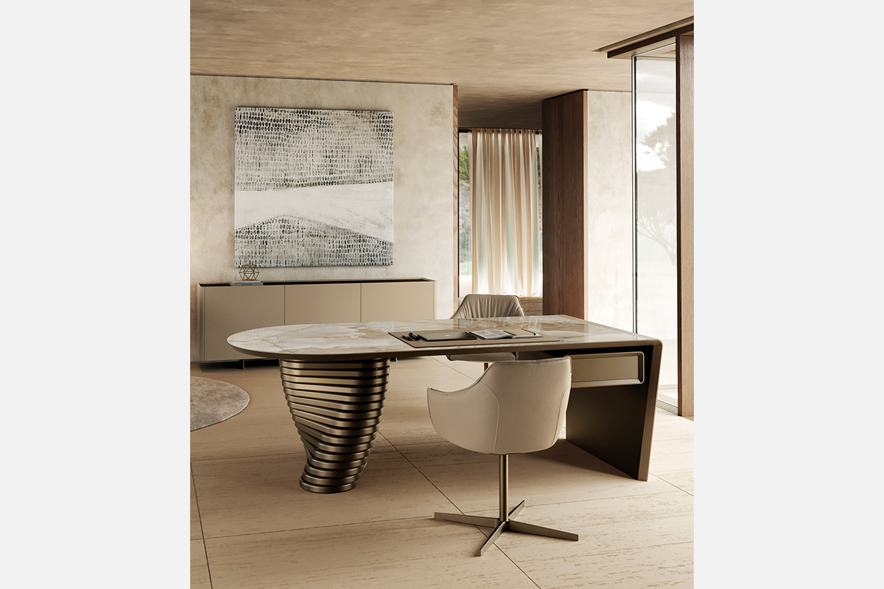 ROTOLO DESK ceramic top