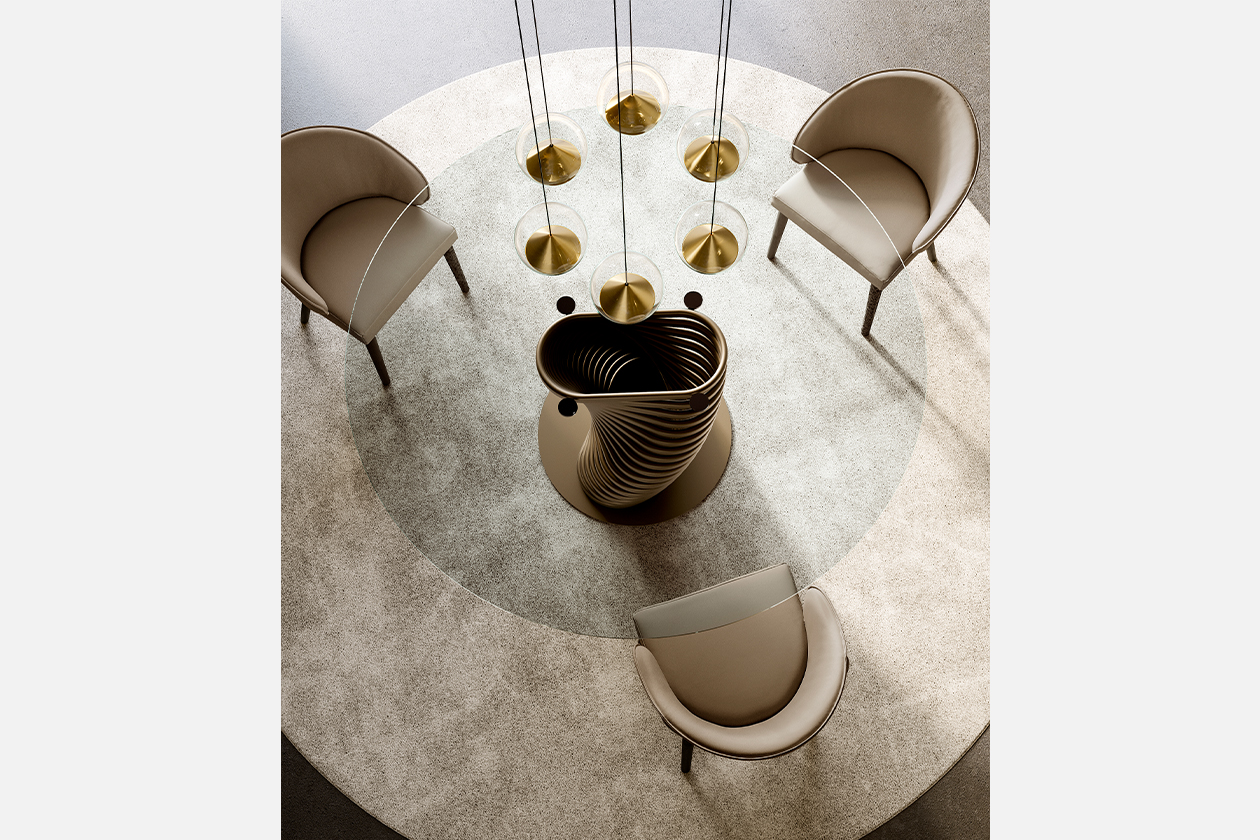 ROTOLO glass top