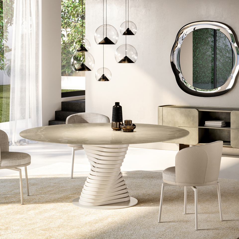 ROTOLO glass top