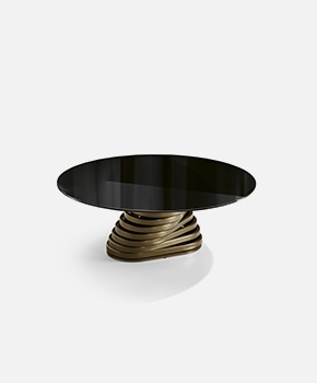 ROTOLO LOW glass top