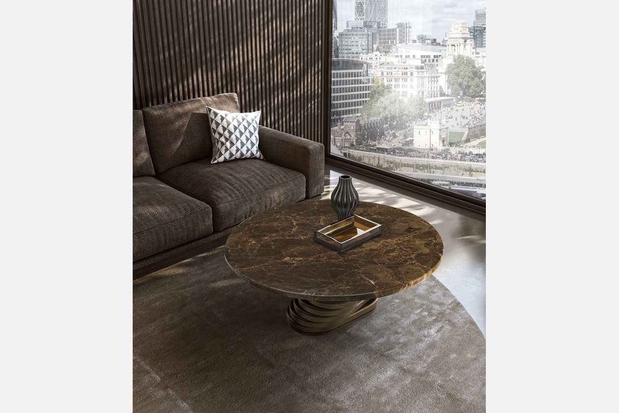 ROTOLO LOW marble top