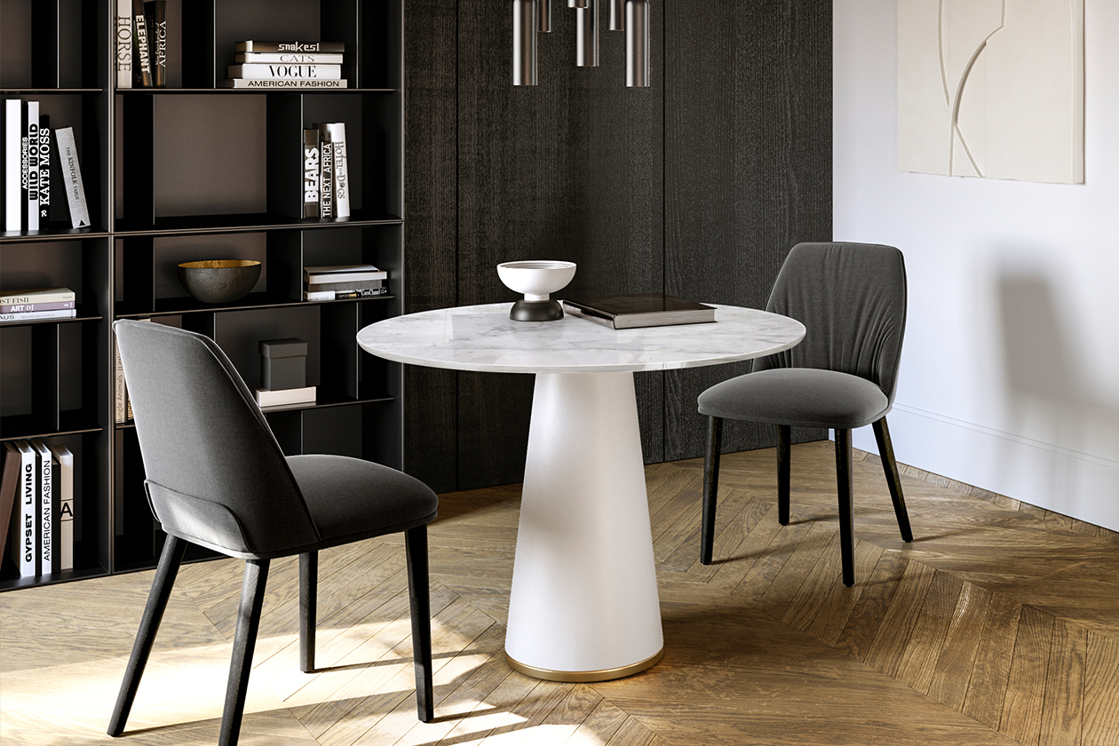 TED BISTRO marble top