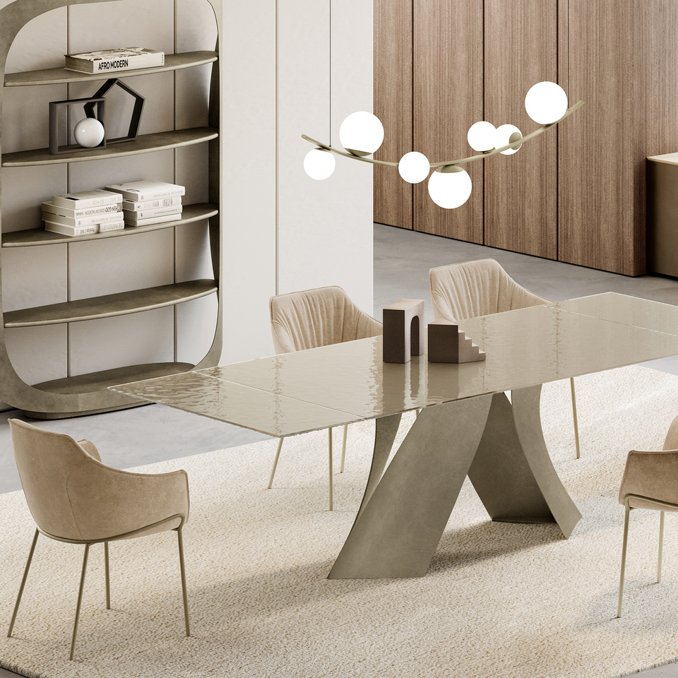 TWIST EXTENDABLE top cristallo
