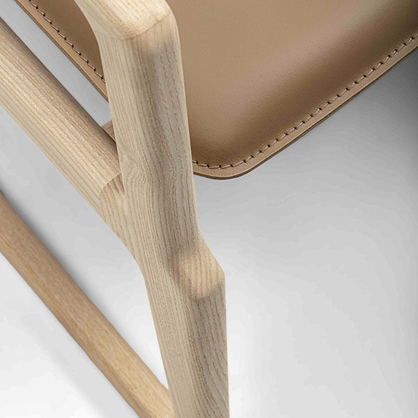 Roza Lounge Slim Armchair