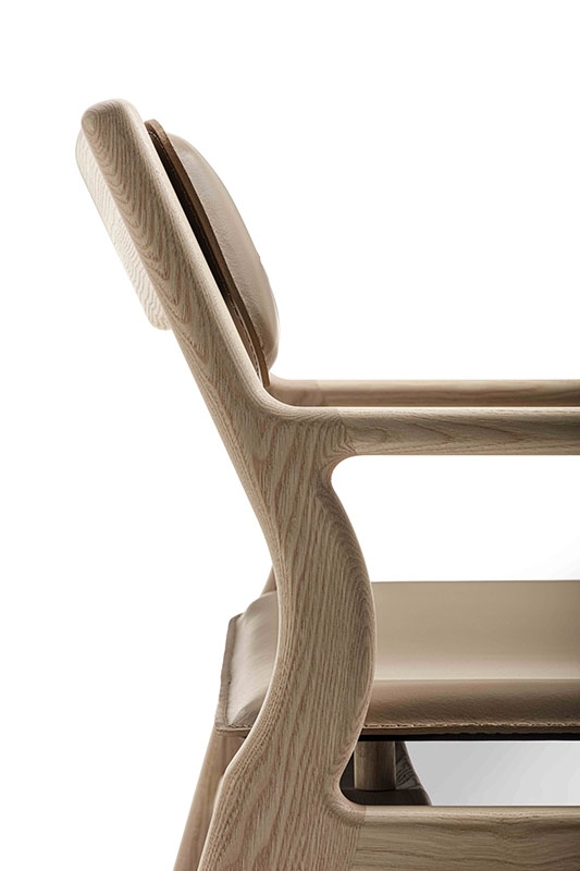 Roza Lounge Slim Armchair