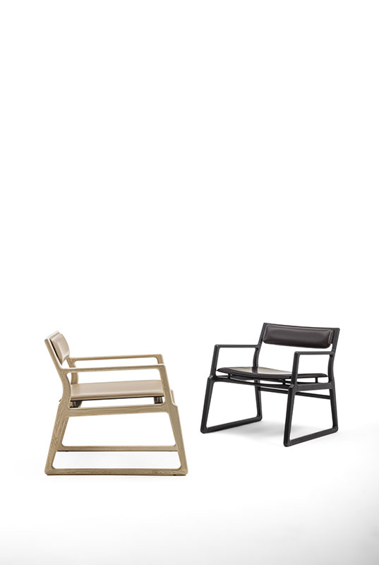 Roza Lounge Slim Armchair