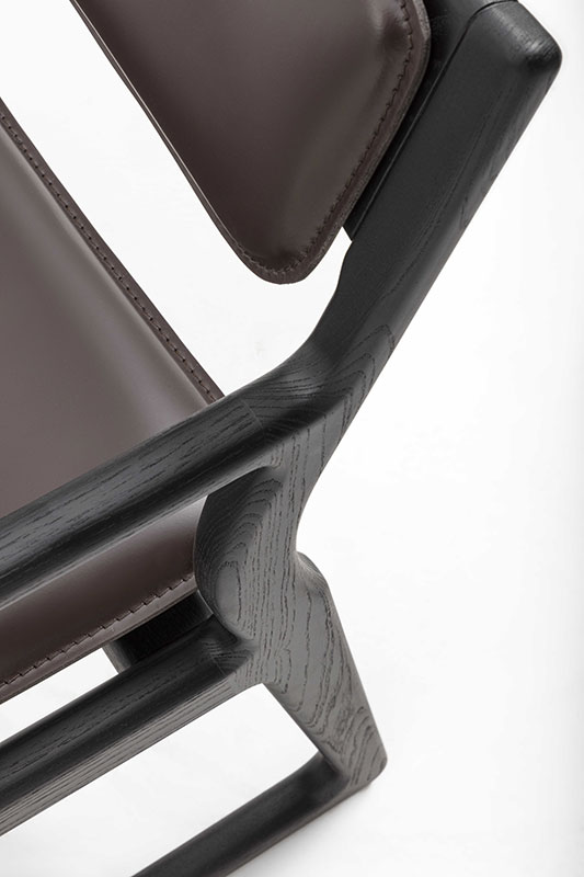 Roza Lounge Slim Armchair