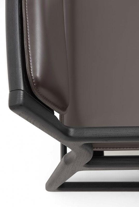 Roza Lounge Slim Armchair