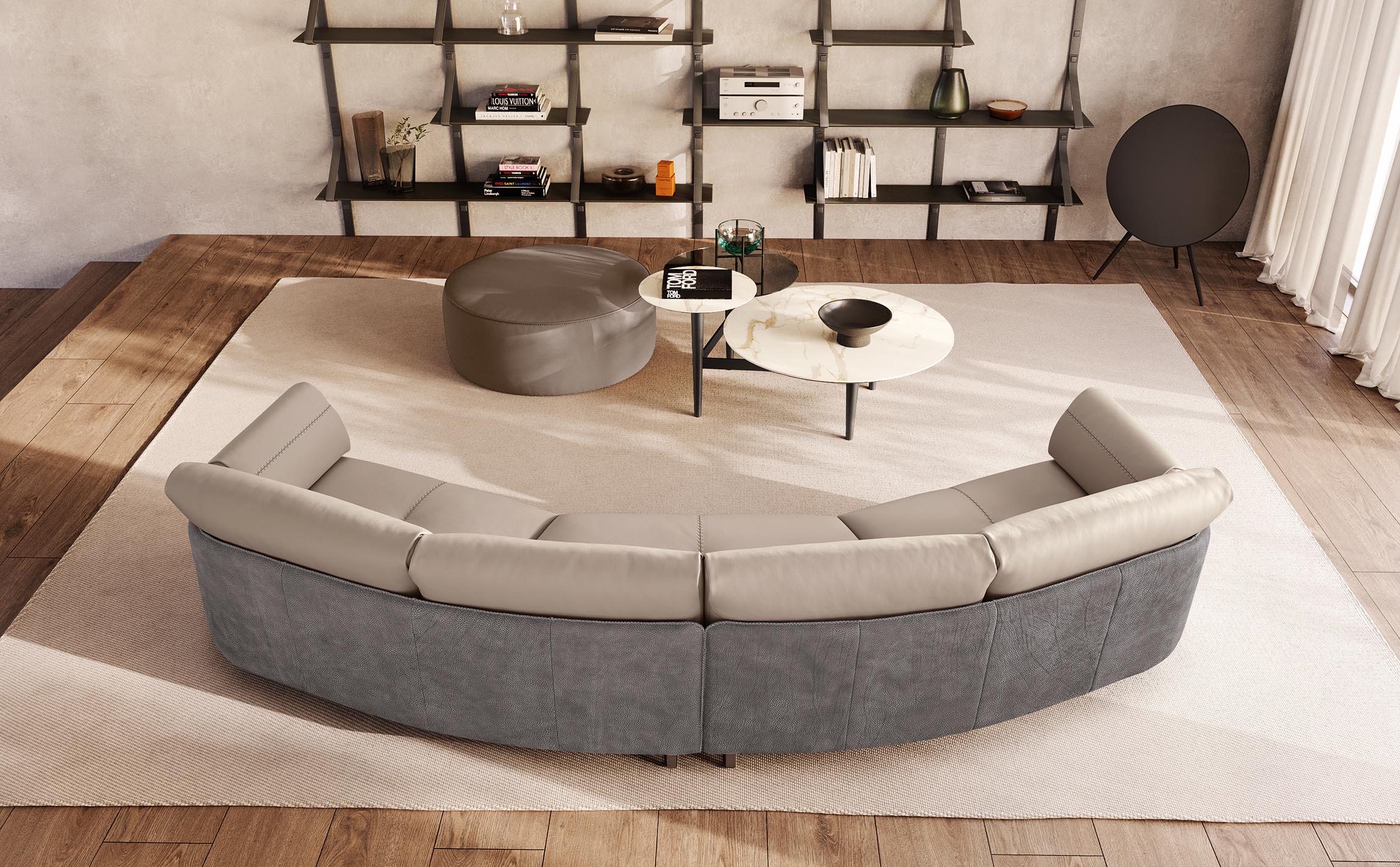 Balloon Ottomans