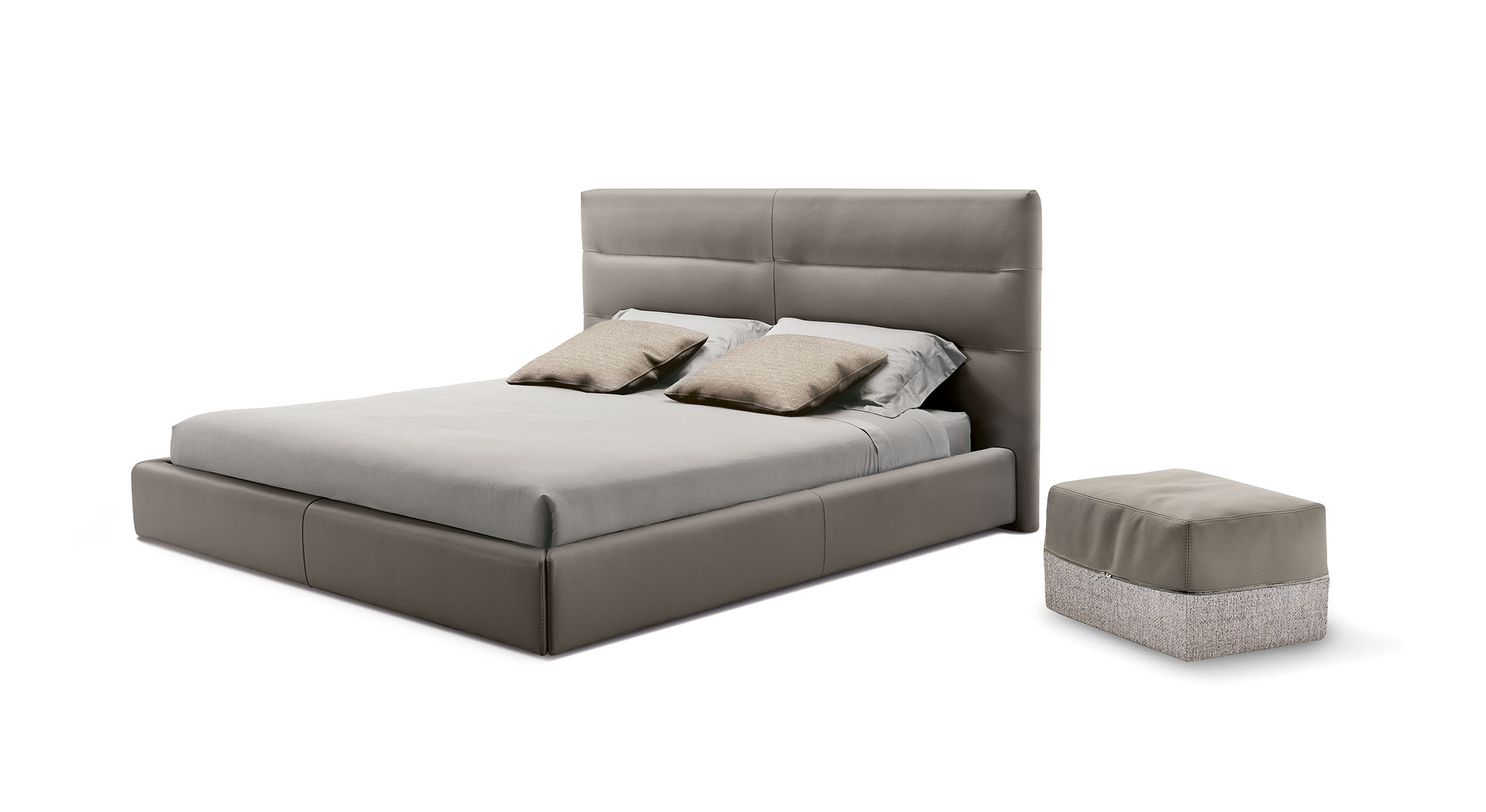 Zipper Ottomans