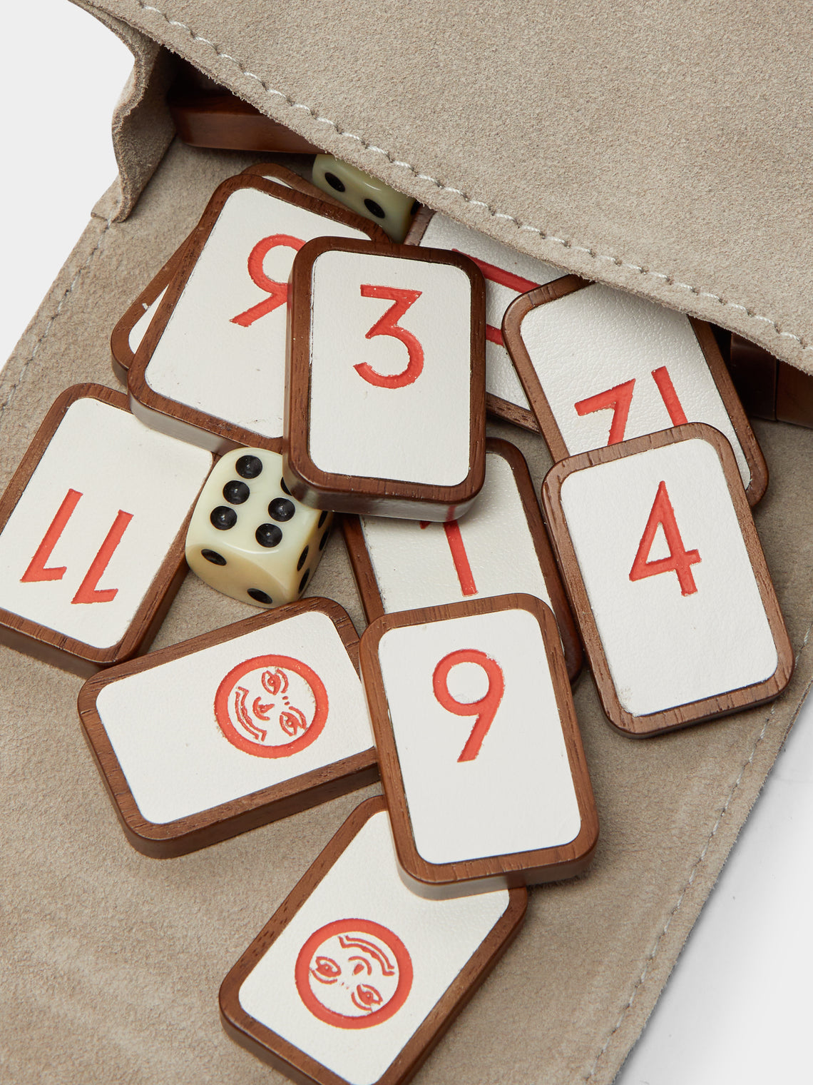 Leather Rummikub Set