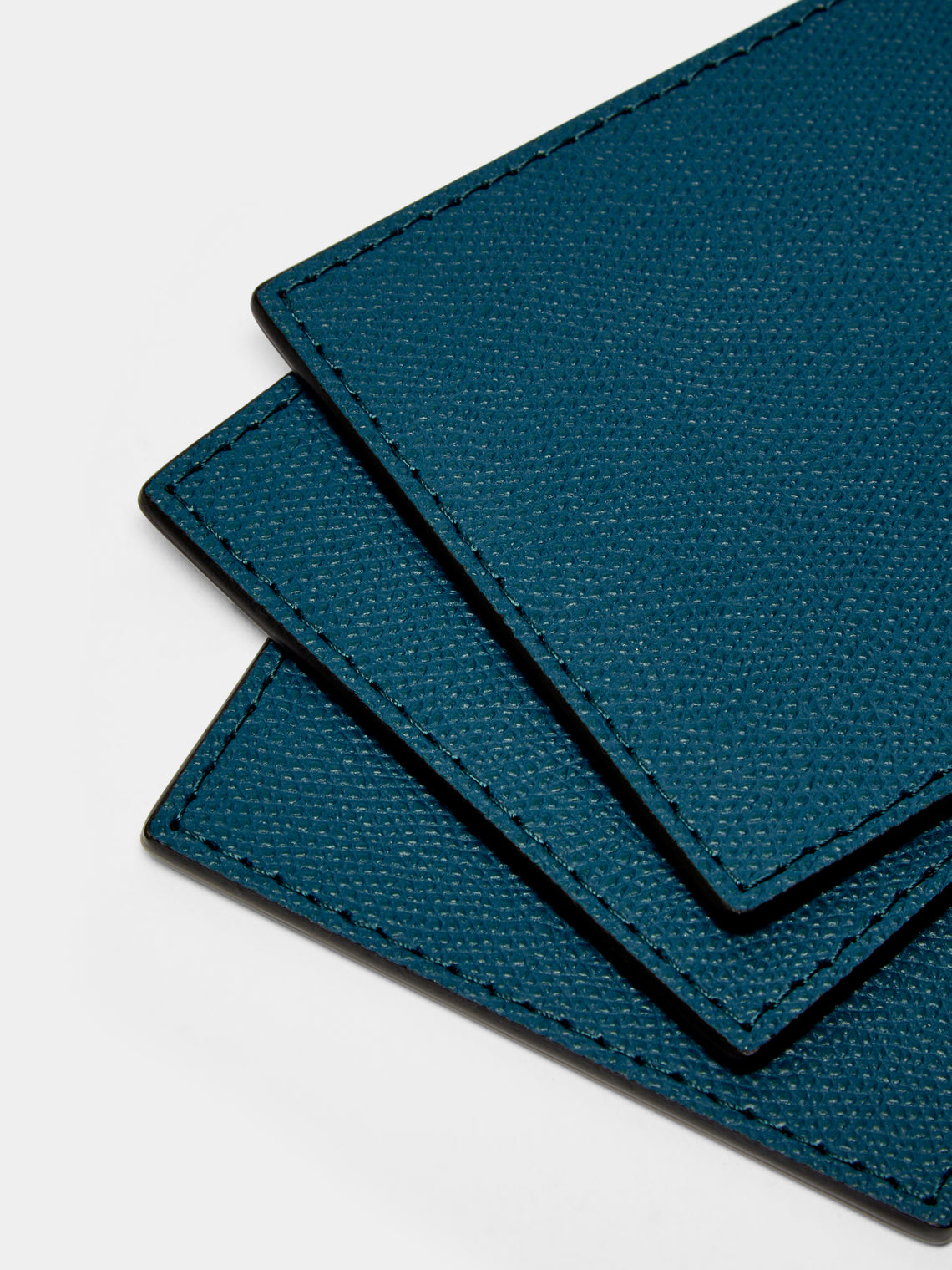 Tao Leather Square Coasters (Set of 6)