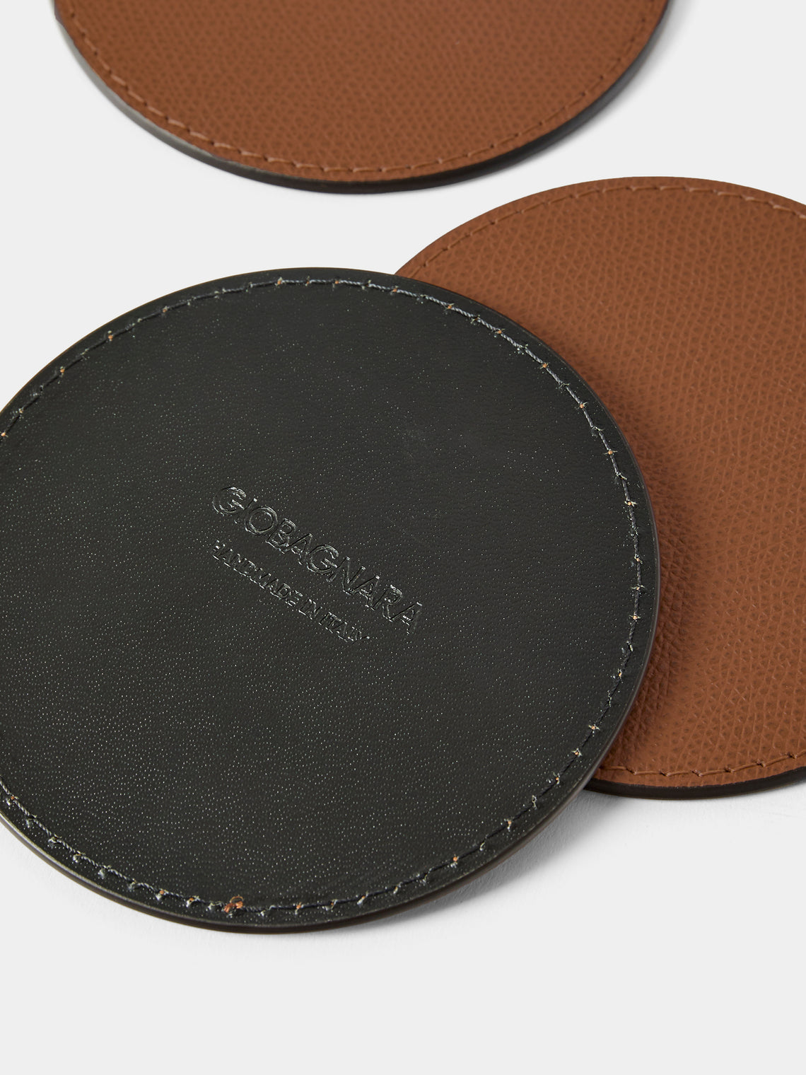 Tao Leather Coasters (Set of 6)