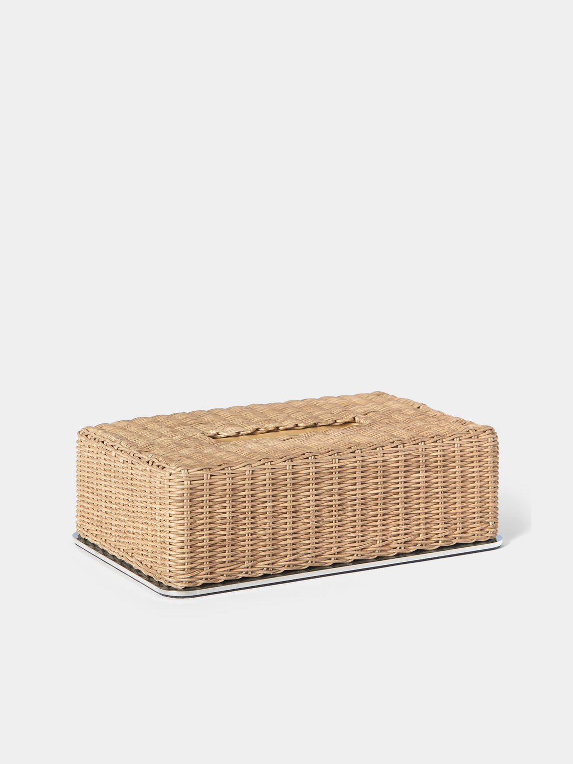 Amiens Rattan Tissue Box