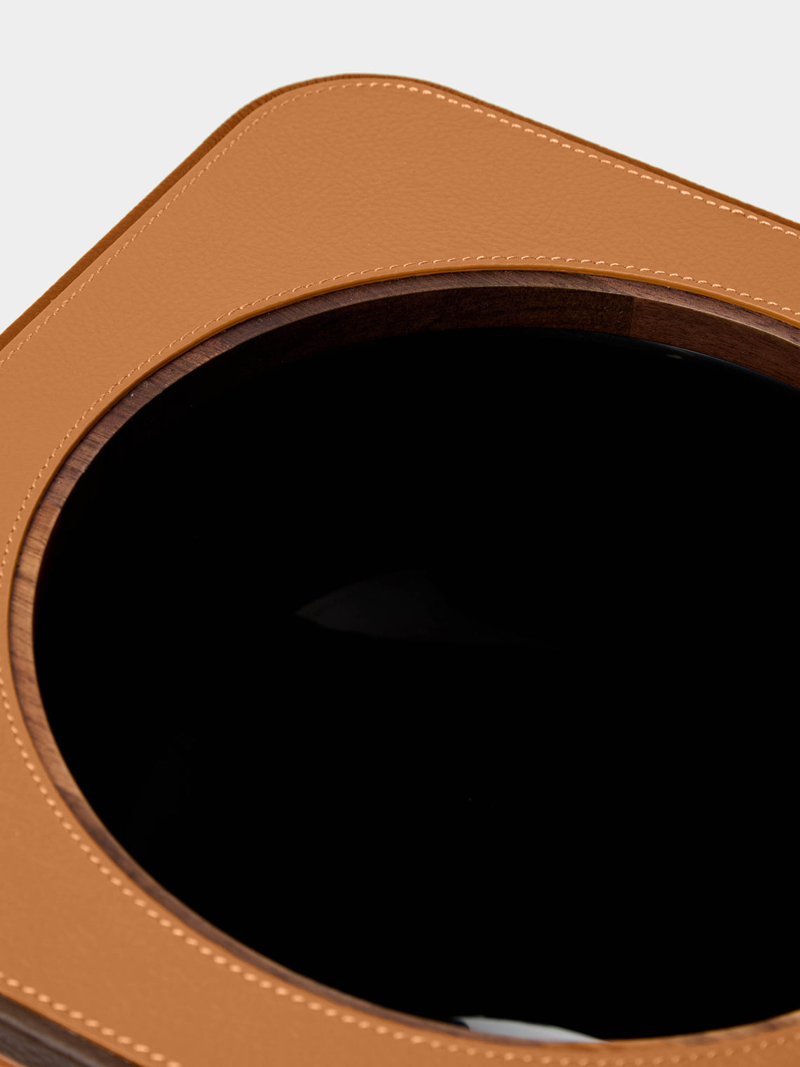 Leather Wastepaper Bin