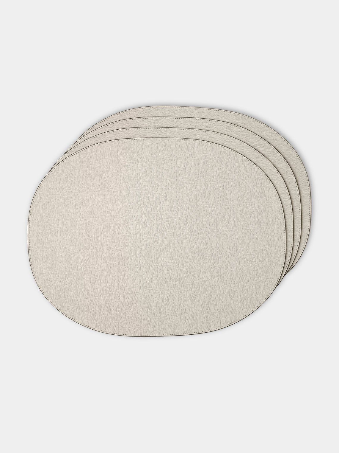 Leather Large Oval Placemats (Set of 4)