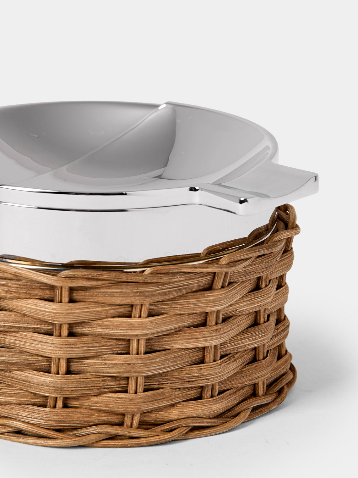 Toledo Rattan Ashtray