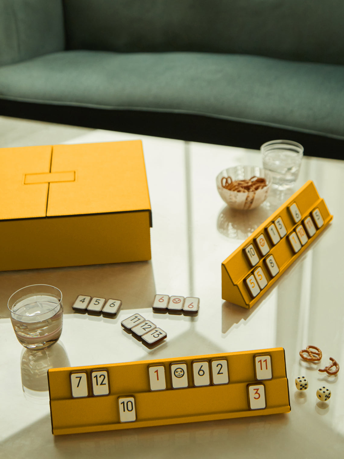 Leather Rummikub Set
