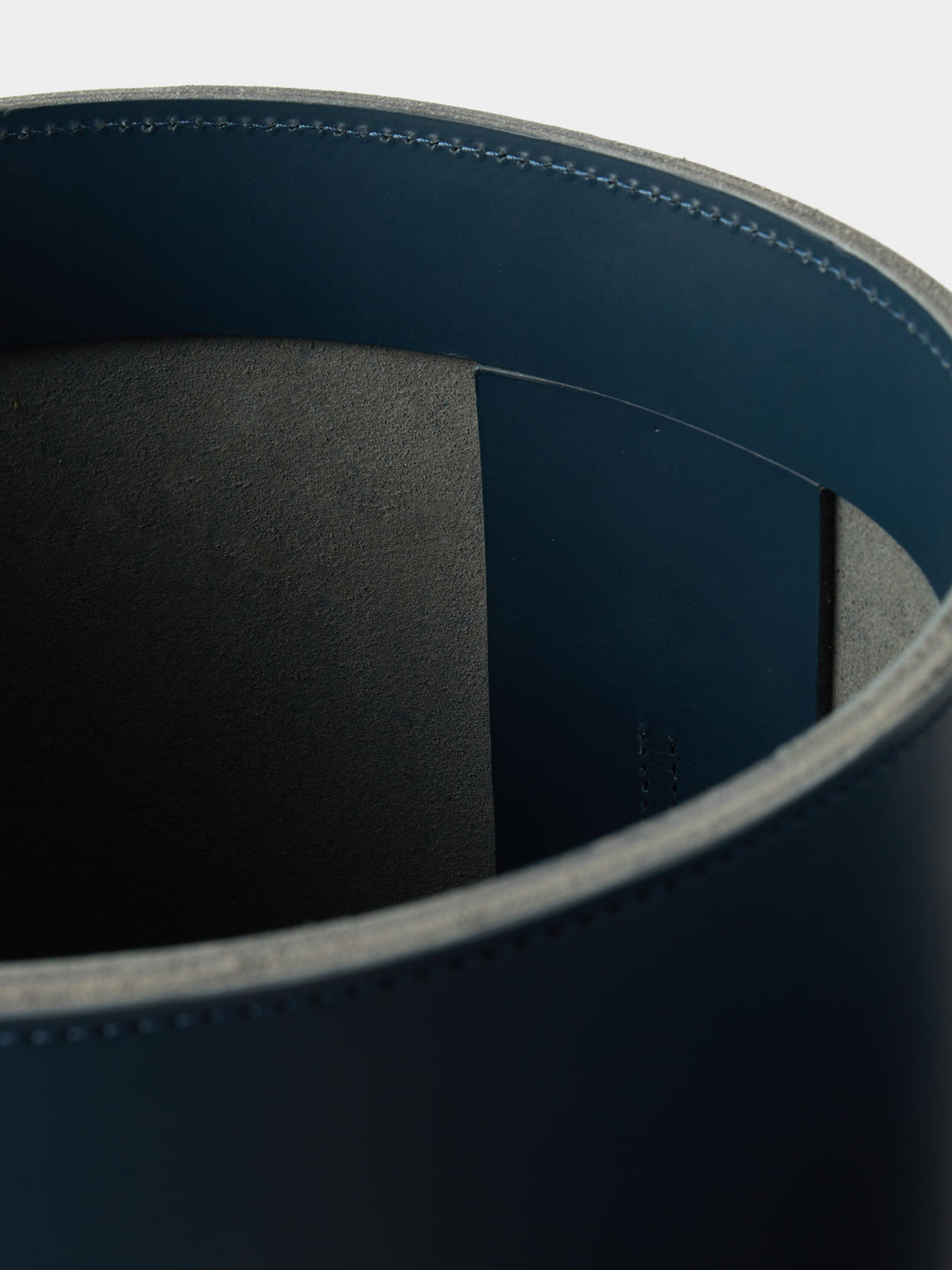 Orvieto Leather Wastepaper Bin
