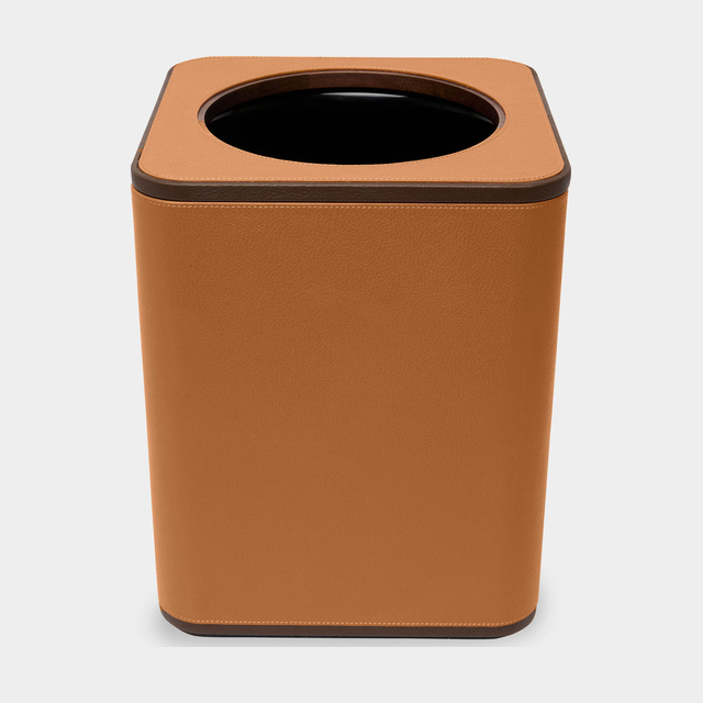 Leather Wastepaper Bin