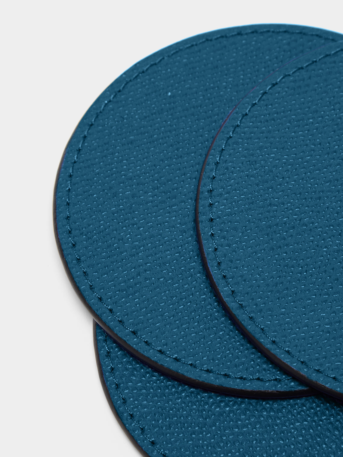David Leather Coasters (Set of 6)