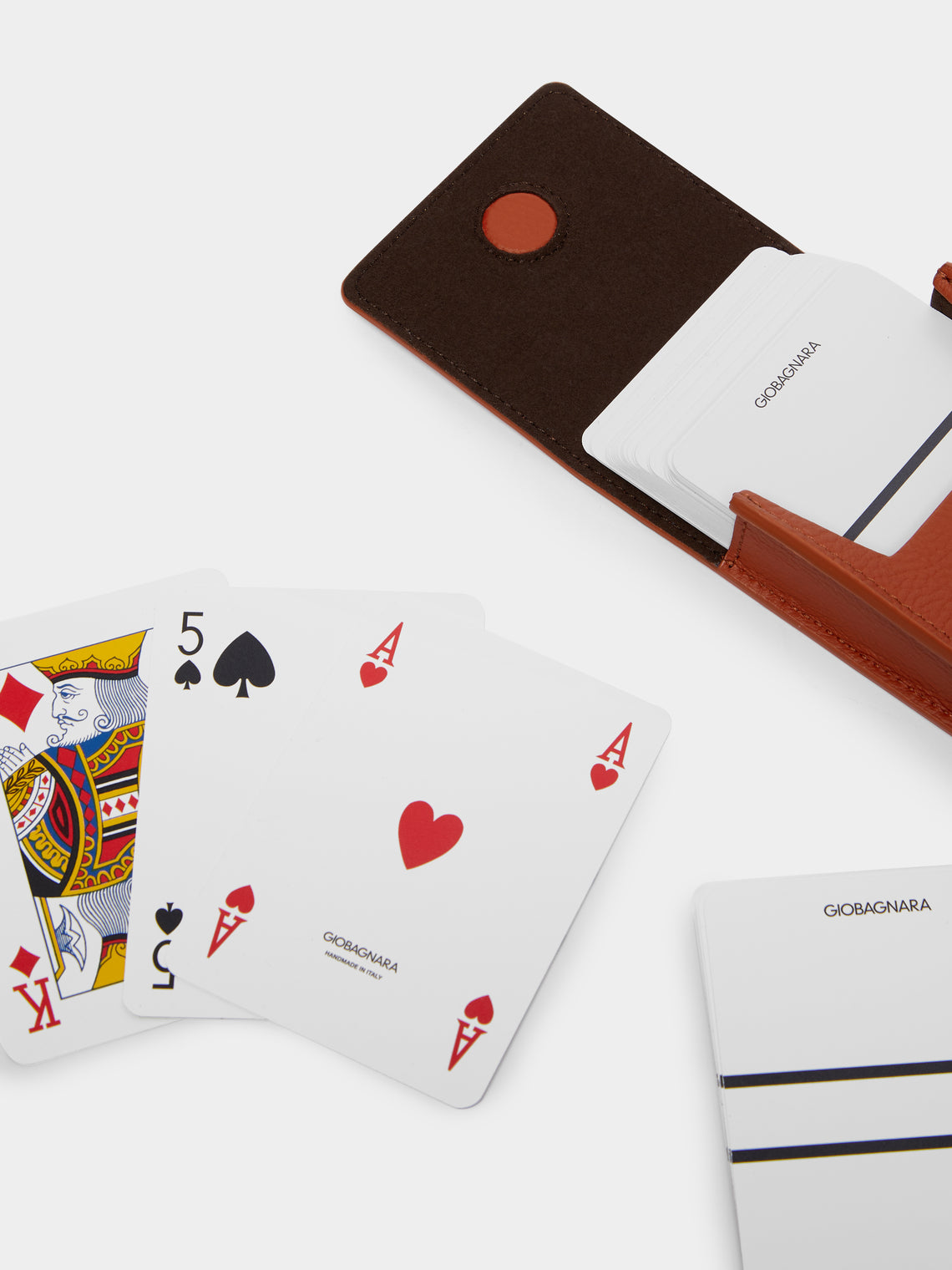 Leather Playing Cards Pochette