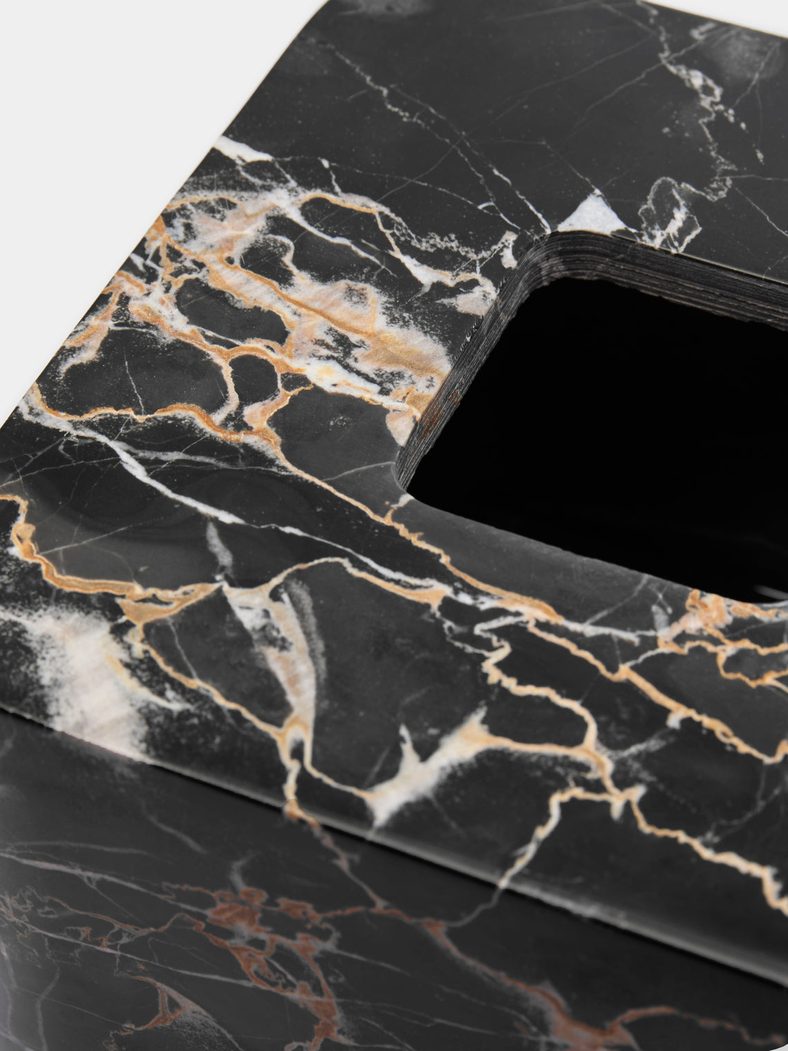 Polo Marble Square Tissue Box