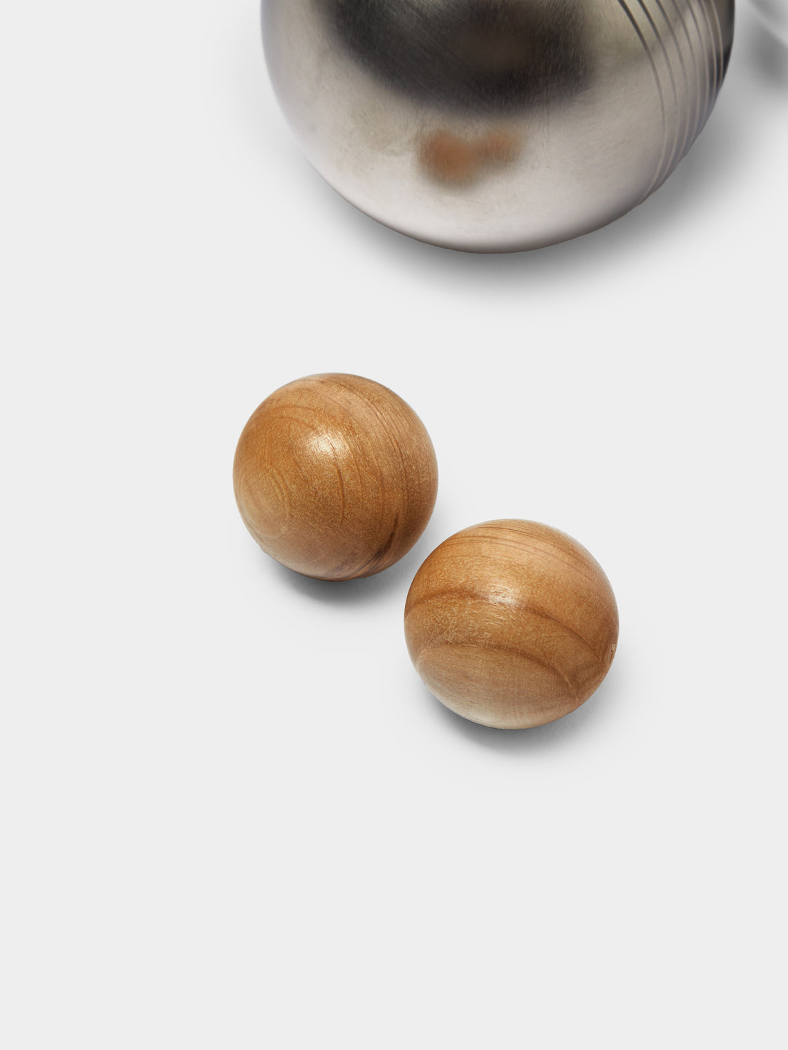 Leather Outdoor Boules Set