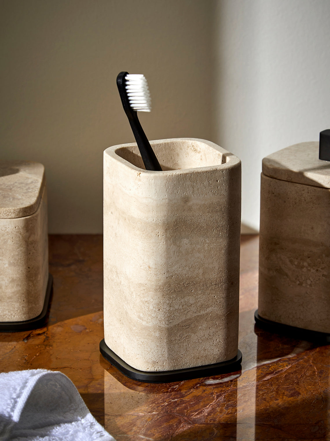 Polo Marble Toothbrush Holder