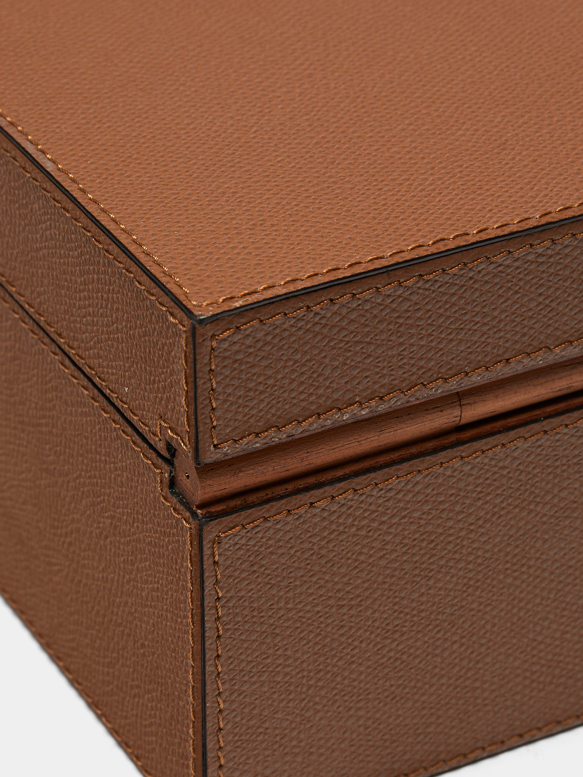 Leather Large Tea Box