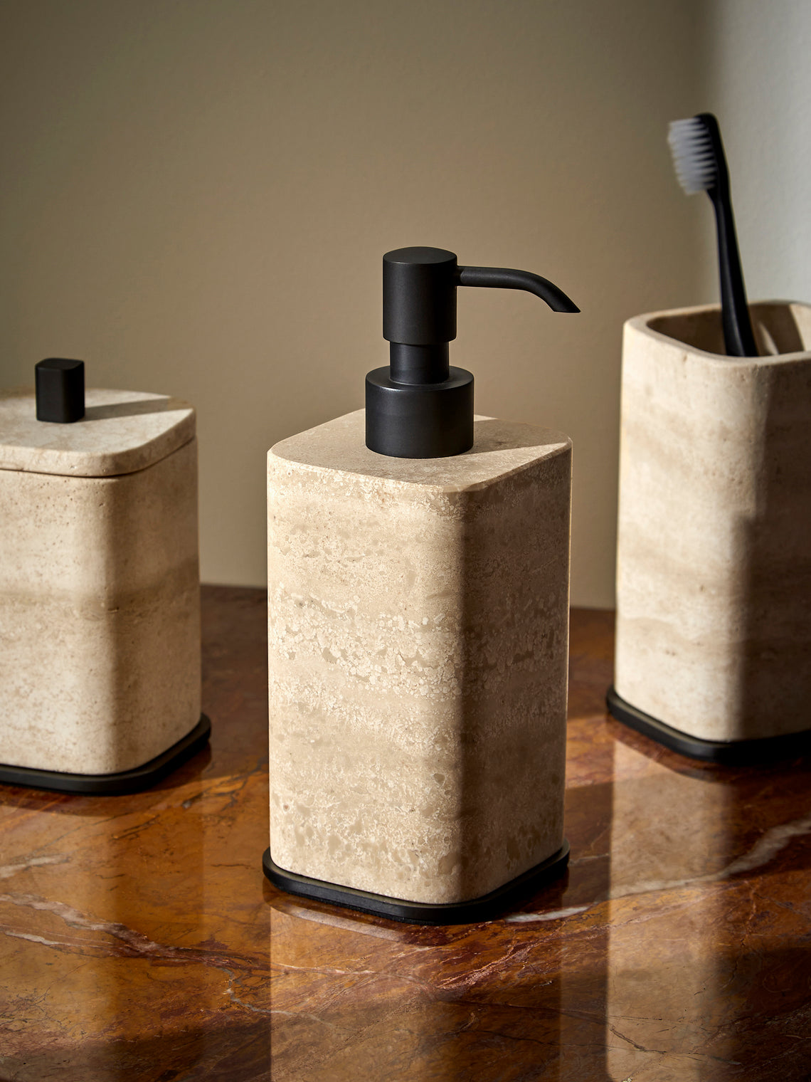Polo Marble Soap Dispenser