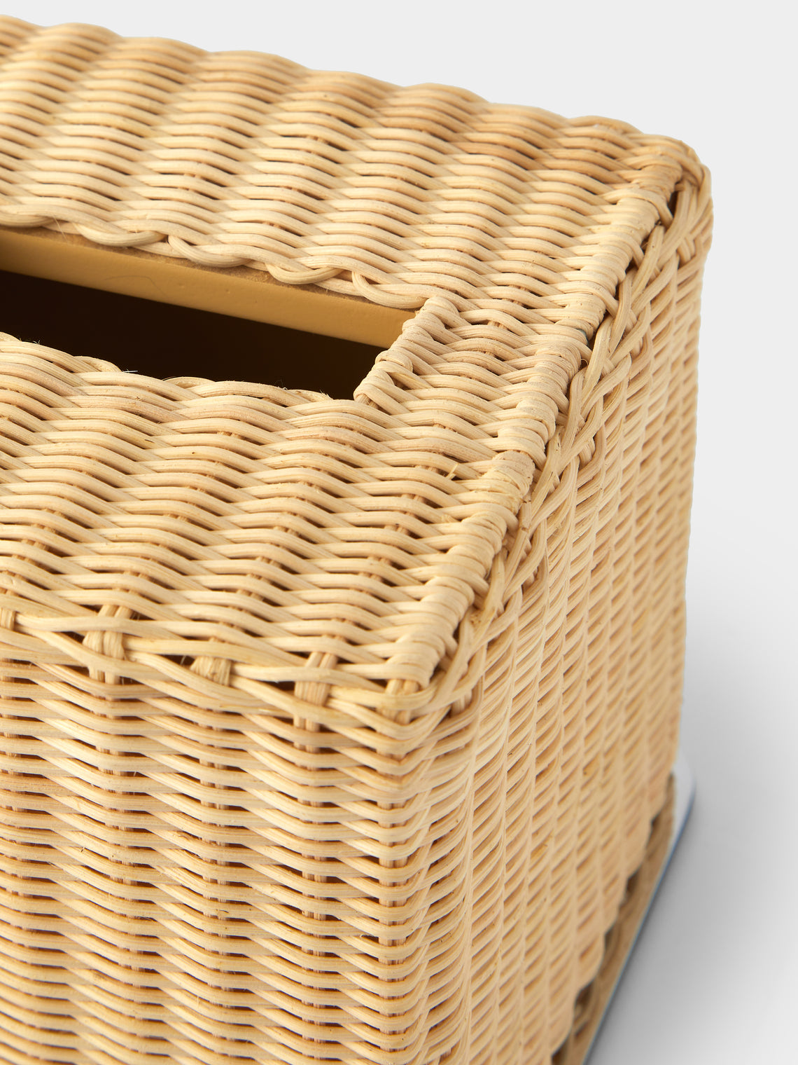 Amiens Rattan Tissue Box