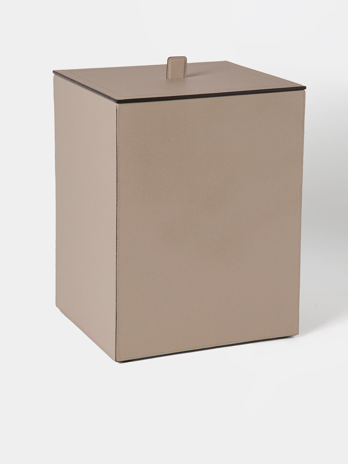 Walter Leather Wastepaper Bin