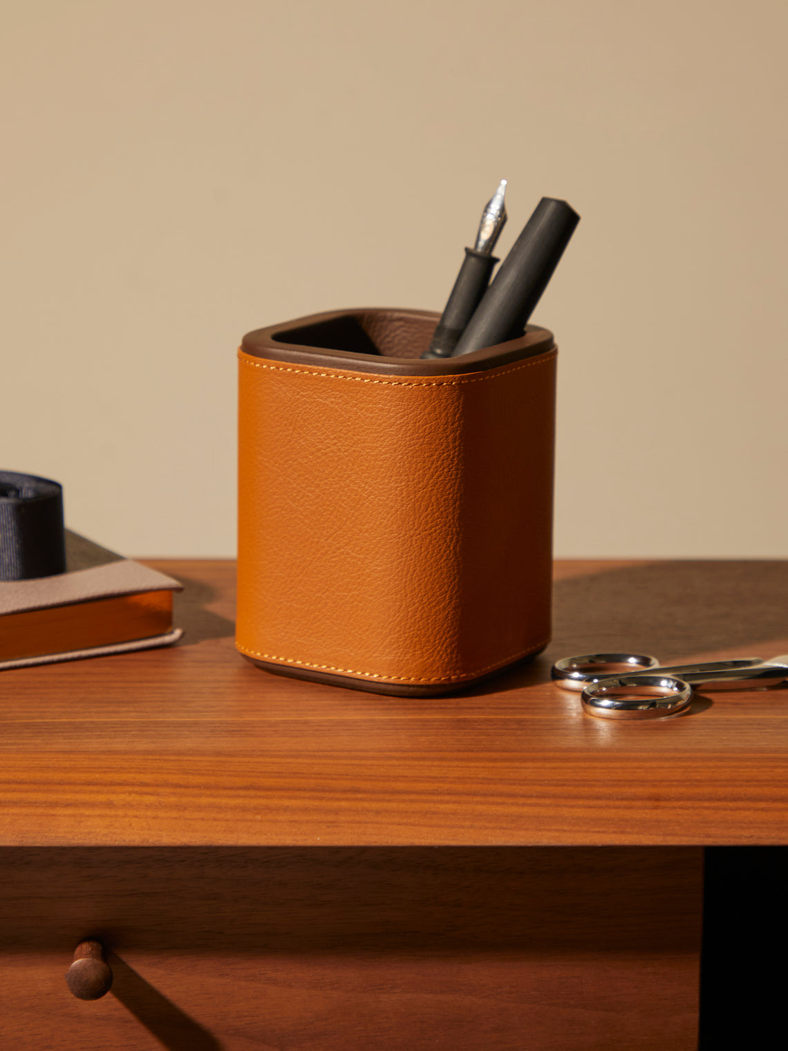 Leather Pen Holder