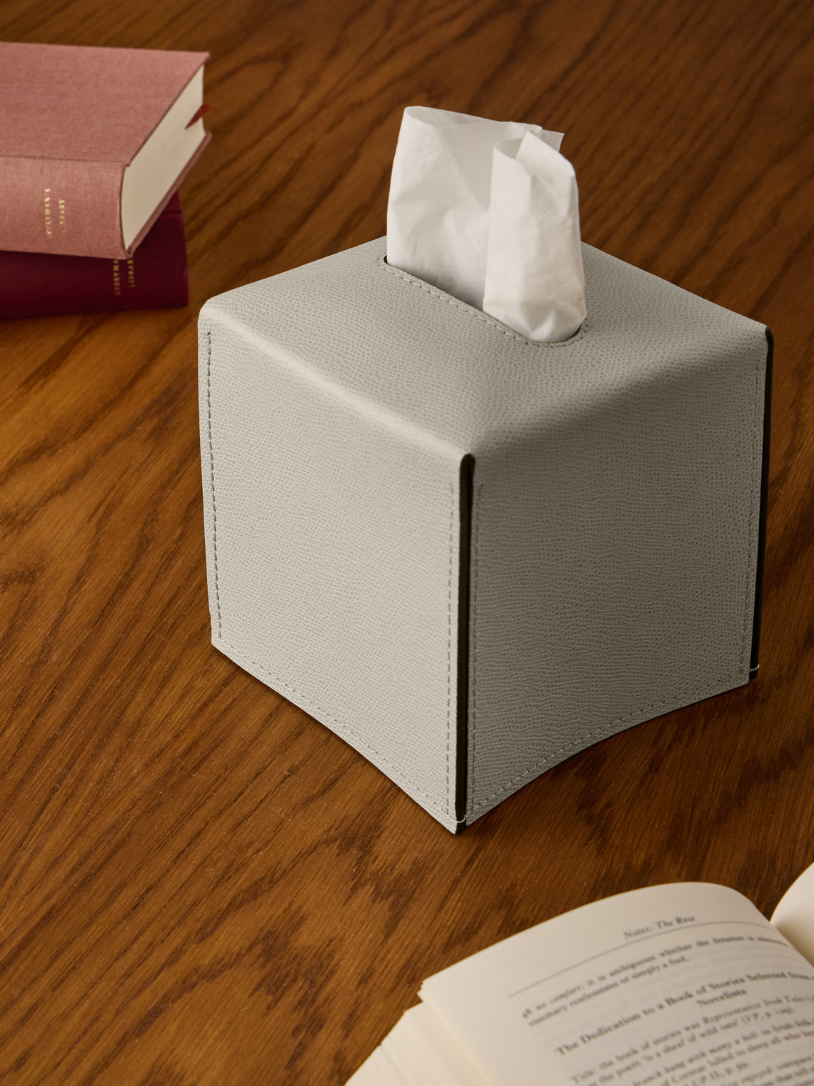 Ready Leather Tissue Box