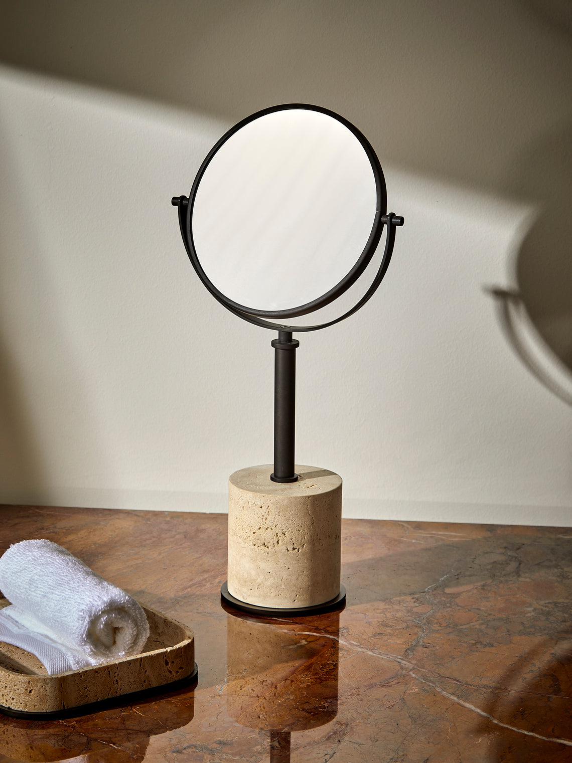 Positano Marble Freestanding Mirror