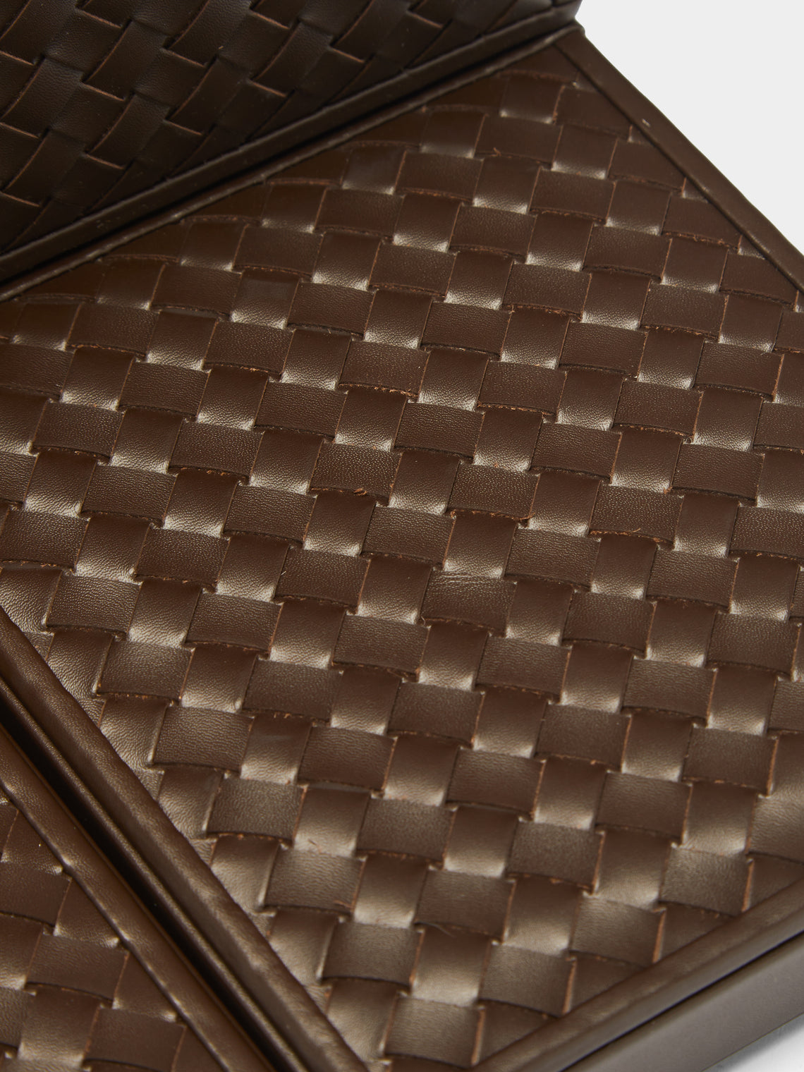 Elia Woven Leather Bookends